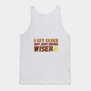 Anti-Hero I get older but just never wiser Midnights Tank Top